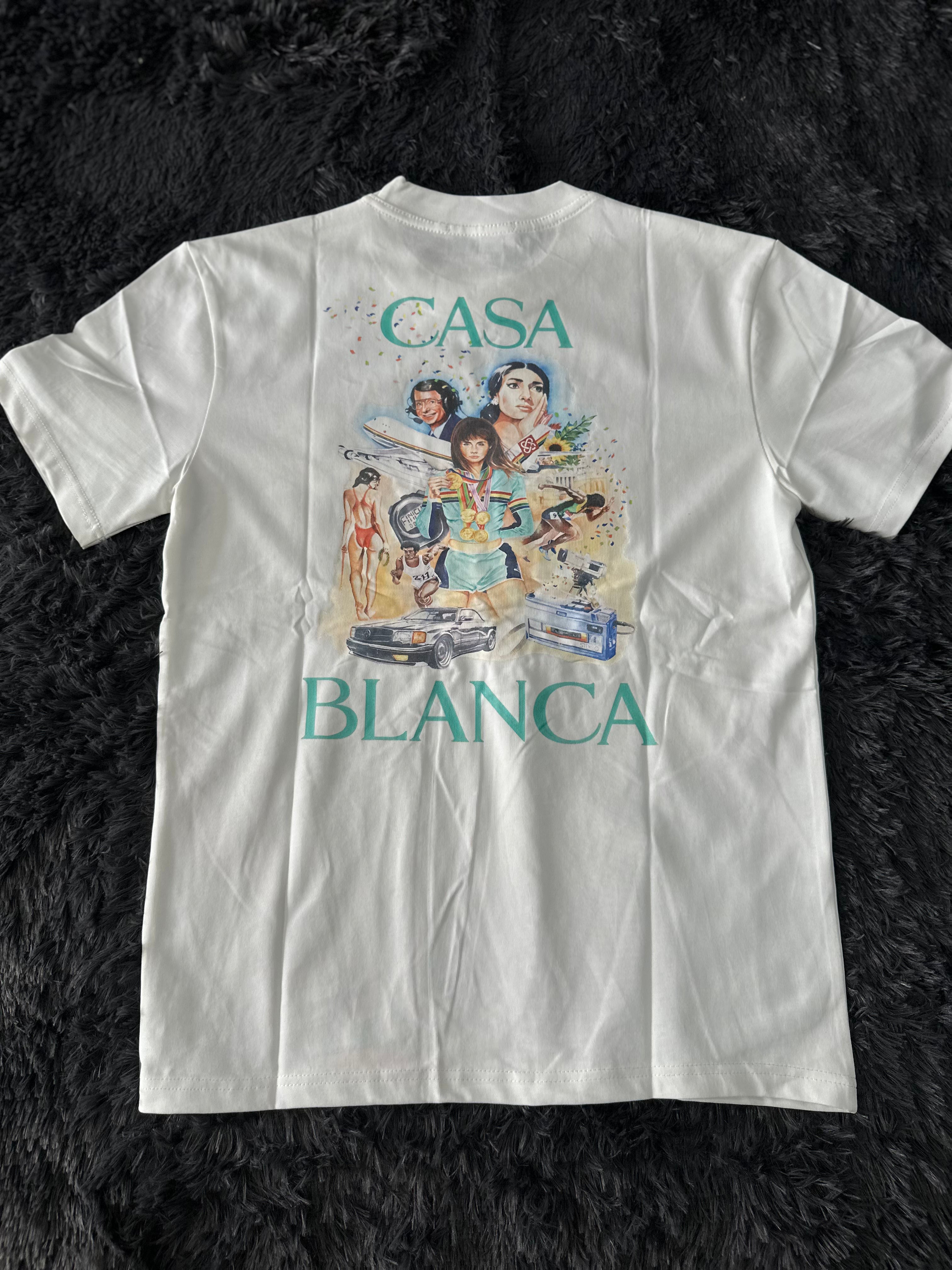 Playera Oversize Casa Blanca