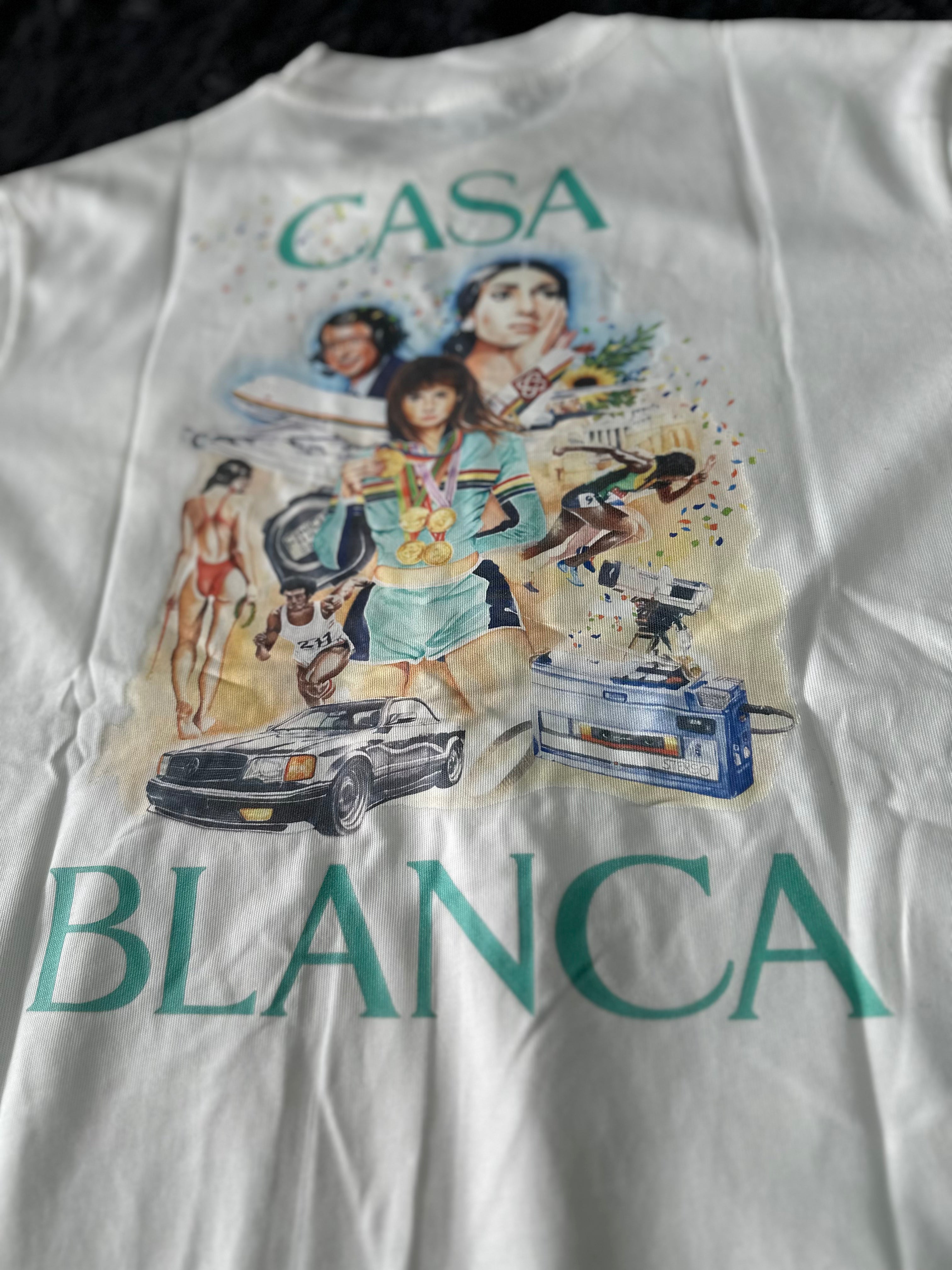 Playera Oversize Casa Blanca